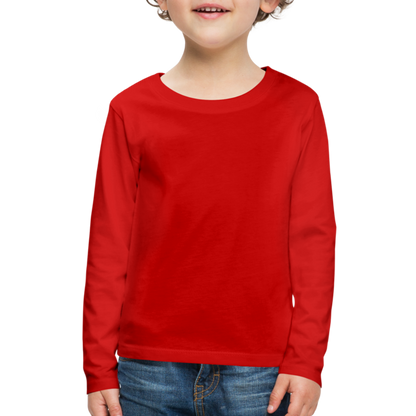 Kids' Premium Long Sleeve T-Shirt - red