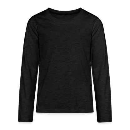 Kids' Premium Long Sleeve T-Shirt - charcoal grey