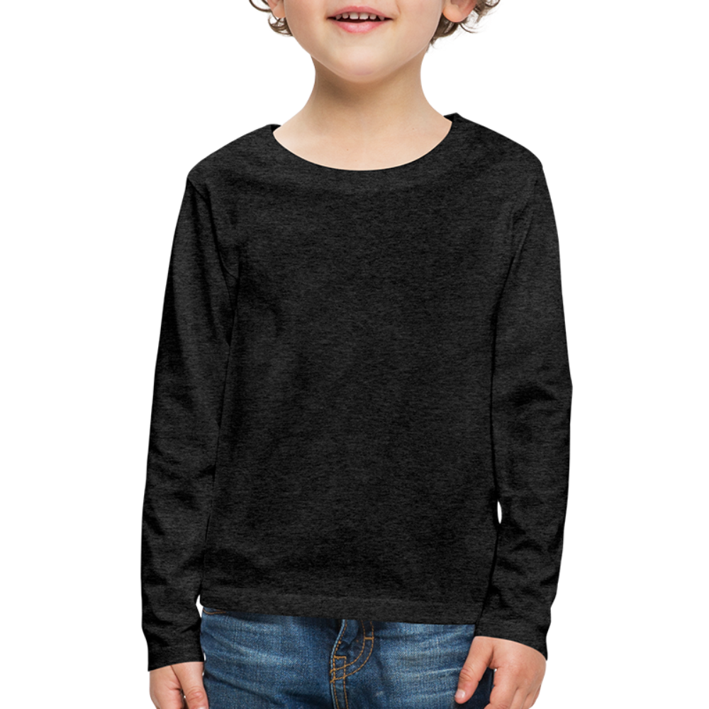 Kids' Premium Long Sleeve T-Shirt - charcoal grey