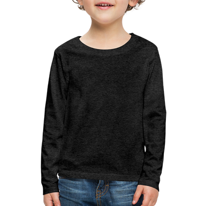 Kids' Premium Long Sleeve T-Shirt - charcoal grey