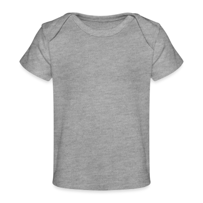 Organic Baby T-Shirt | Spreadshirt 1433 - heather grey