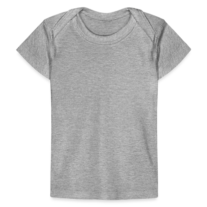 Organic Baby T-Shirt | Spreadshirt 1433 - heather grey