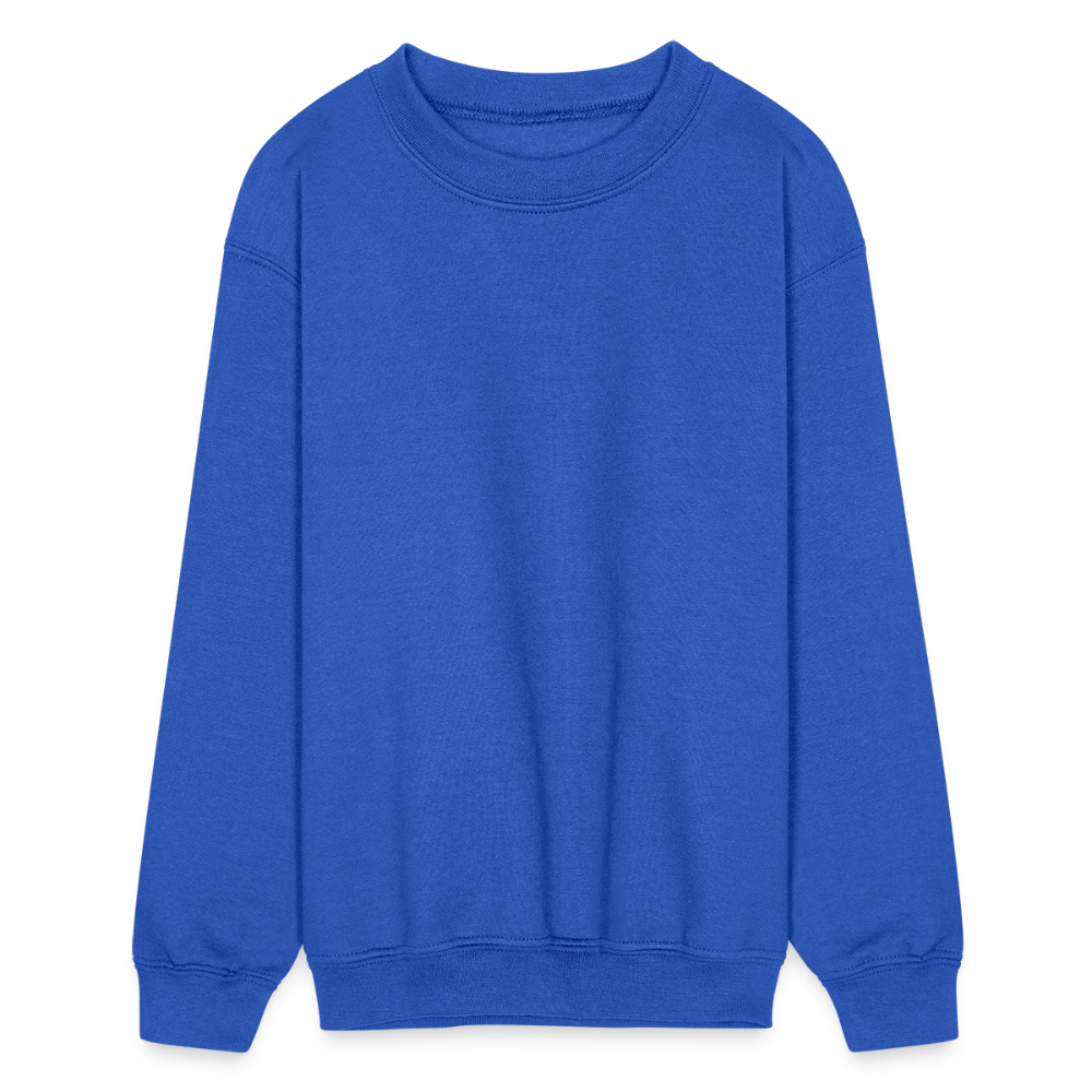 Kids' Crewneck Sweatshirt - royal blue