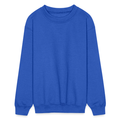 Kids' Crewneck Sweatshirt - royal blue