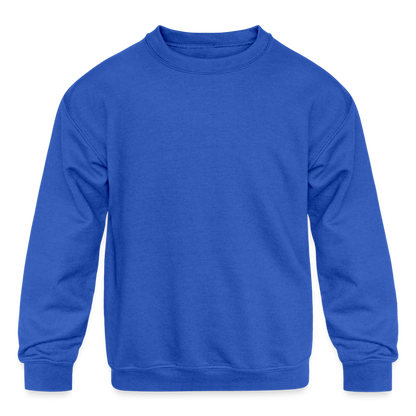 Kids' Crewneck Sweatshirt - royal blue