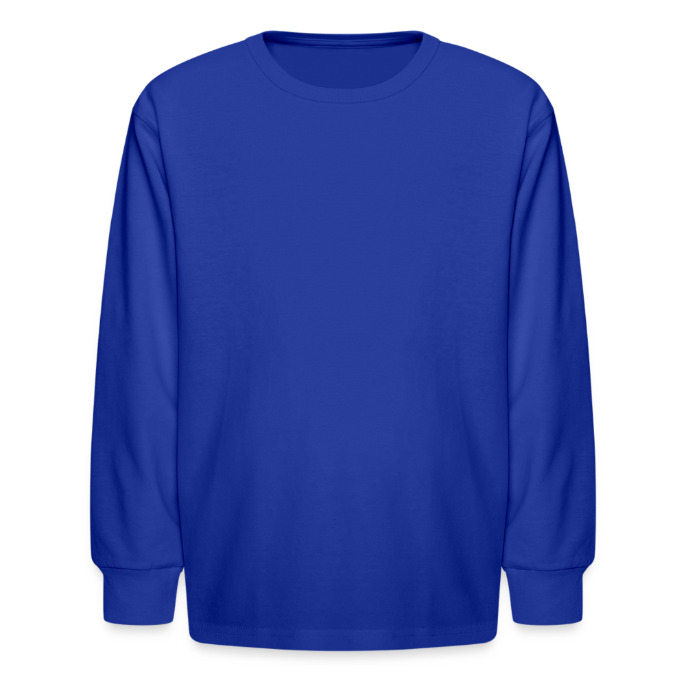 Kids' Long Sleeve T-Shirt - royal blue