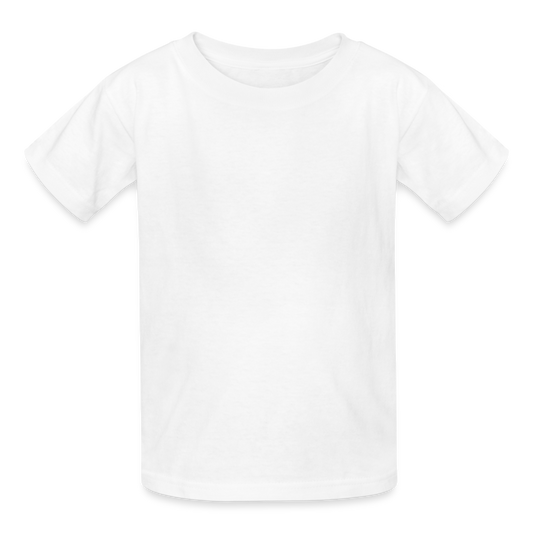 Gildan Ultra Cotton Youth T-Shirt - white