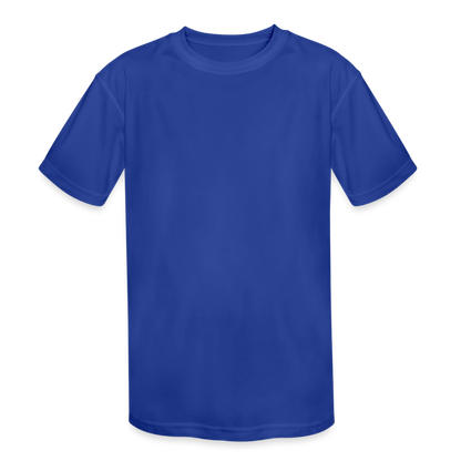 Kids' Moisture Wicking Performance T-Shirt - royal blue