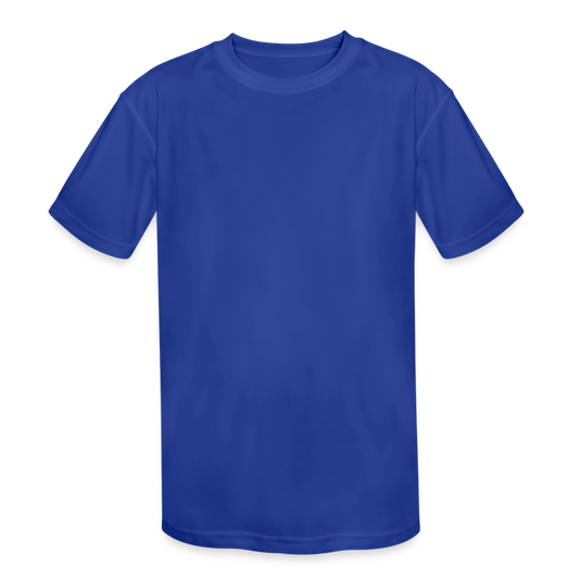 Kids' Moisture Wicking Performance T-Shirt - royal blue