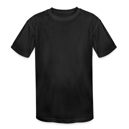 Kids' Moisture Wicking Performance T-Shirt - black