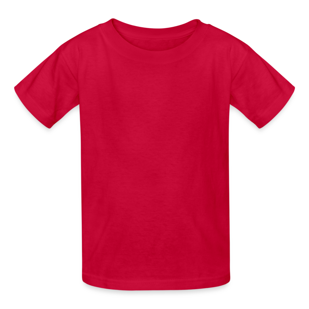 Hanes Youth Tagless T-Shirt - red