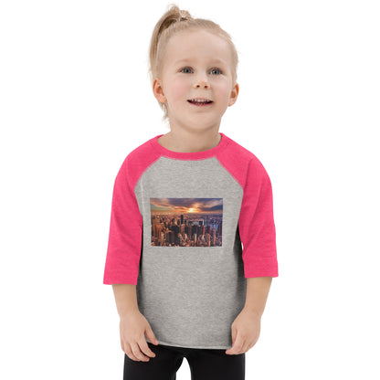 Toddler baseball shirt-DTG Front