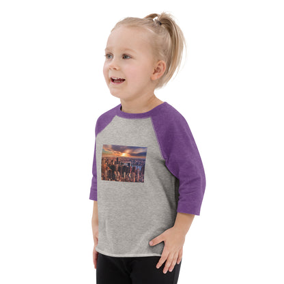 Toddler baseball shirt-DTG Front