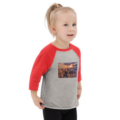 Toddler baseball shirt-DTG Front