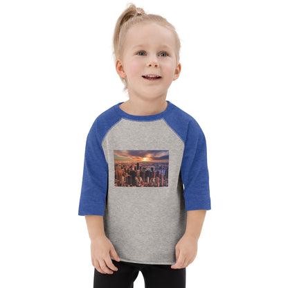 Toddler baseball shirt-DTG Front