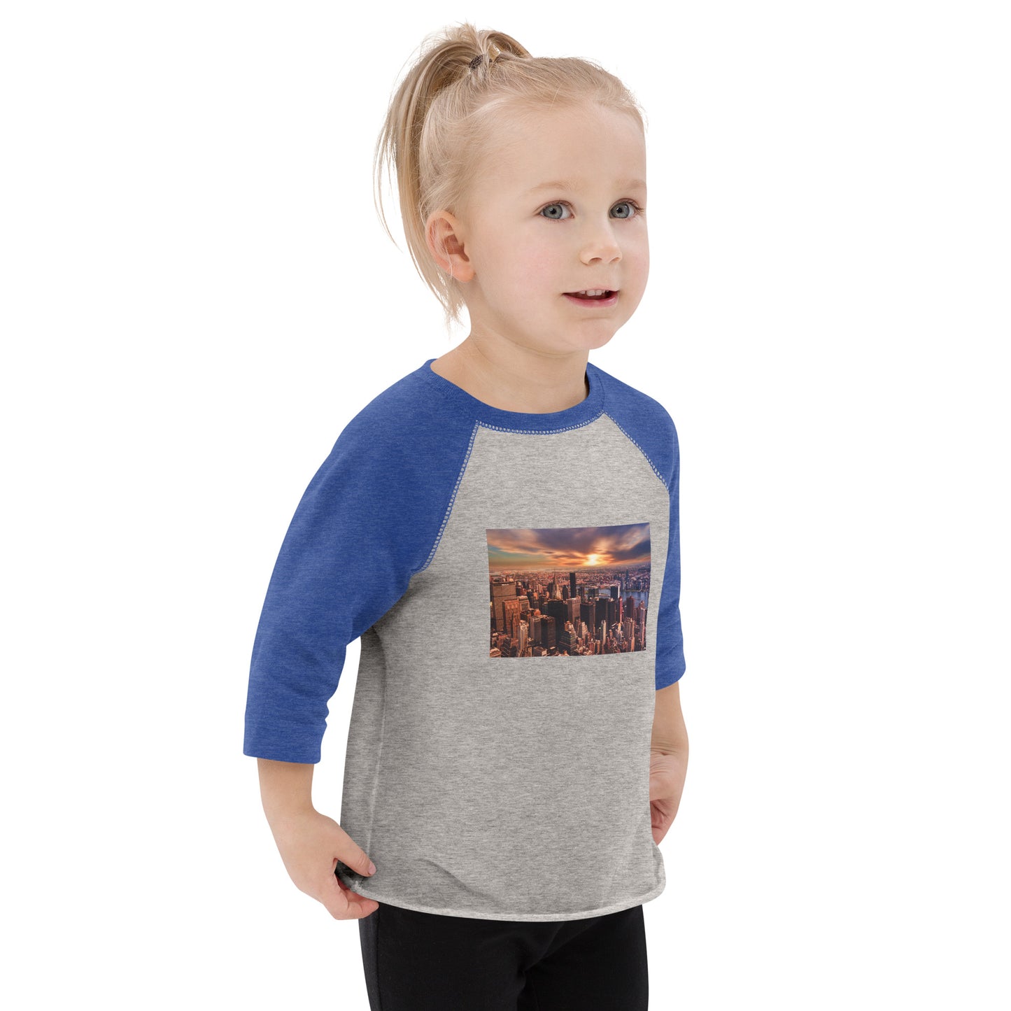 Toddler baseball shirt-DTG Front