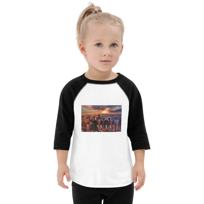 Toddler baseball shirt-DTG Front