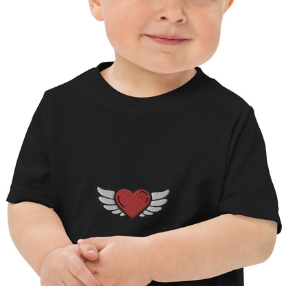 Toddler jersey t-shirt - Embroidery center front