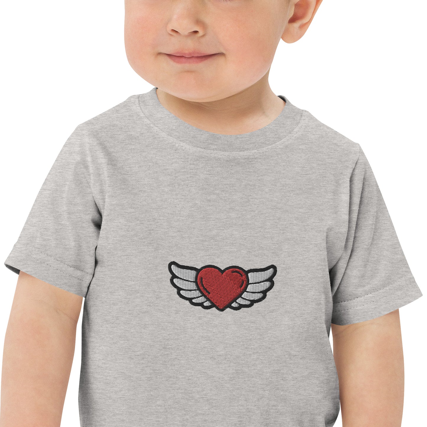 Toddler jersey t-shirt - Embroidery center front