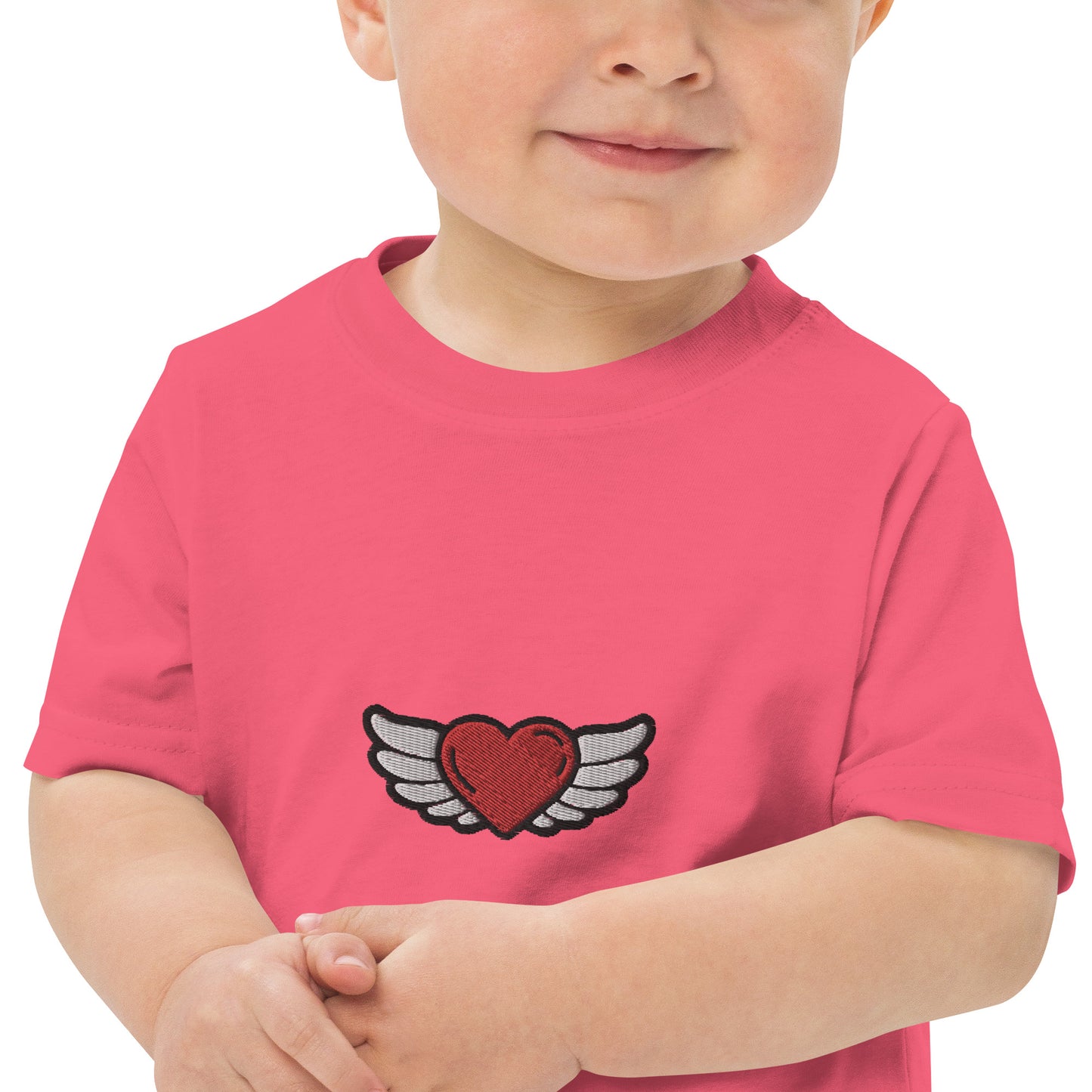 Toddler jersey t-shirt - Embroidery center front