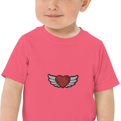 Toddler jersey t-shirt - Embroidery center front