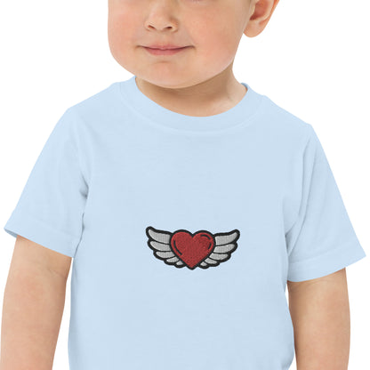 Toddler jersey t-shirt - Embroidery center front