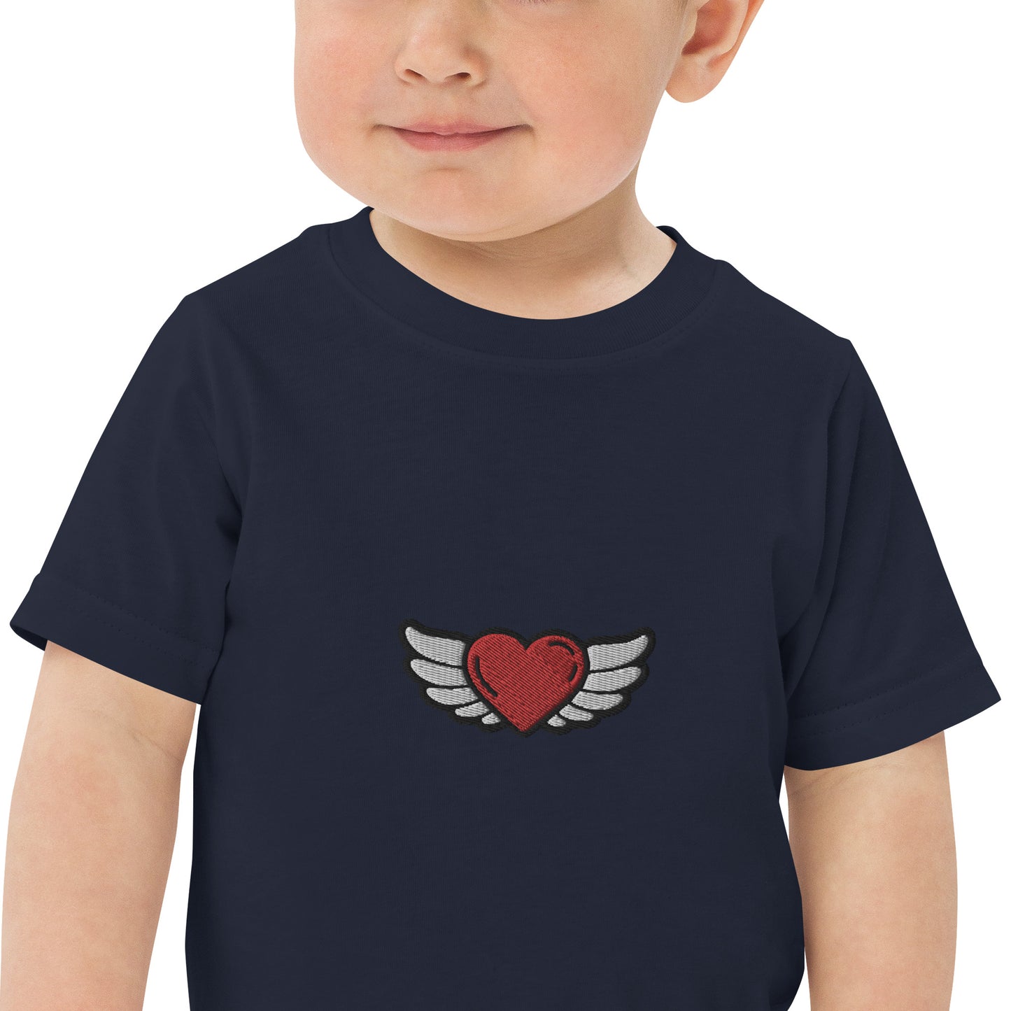 Toddler jersey t-shirt - Embroidery center front