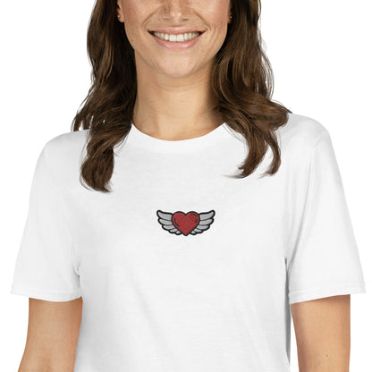 Short-Sleeve Unisex T-Shirt Embroidery