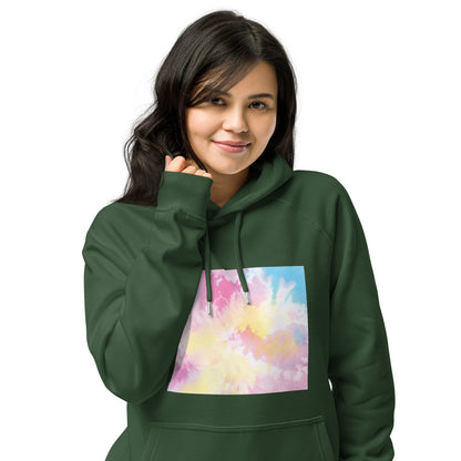 Unisex eco raglan hoodie