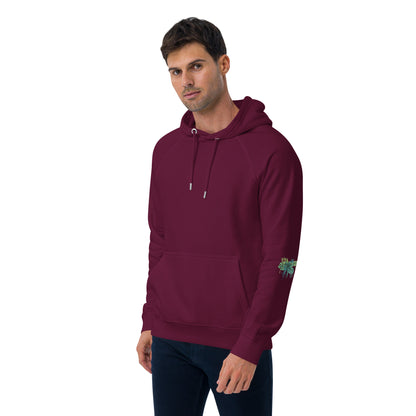 Unisex eco raglan hoodie