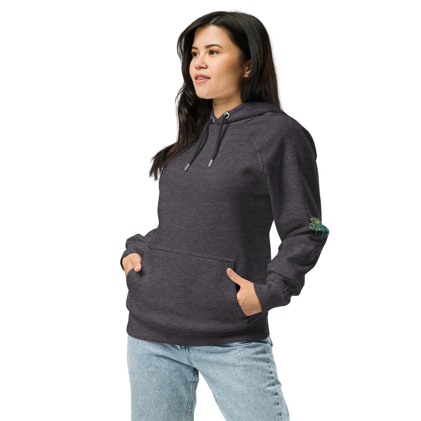 Unisex eco raglan hoodie