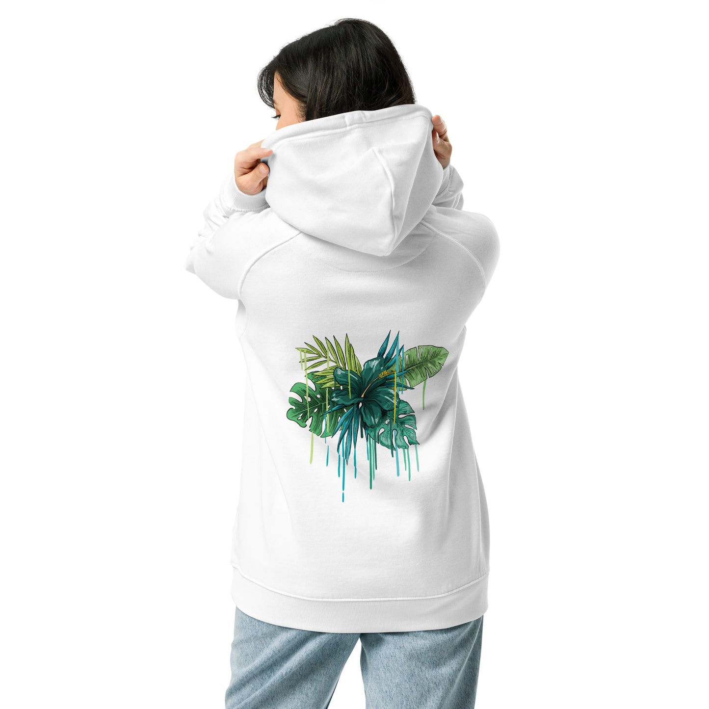 Unisex eco raglan hoodie