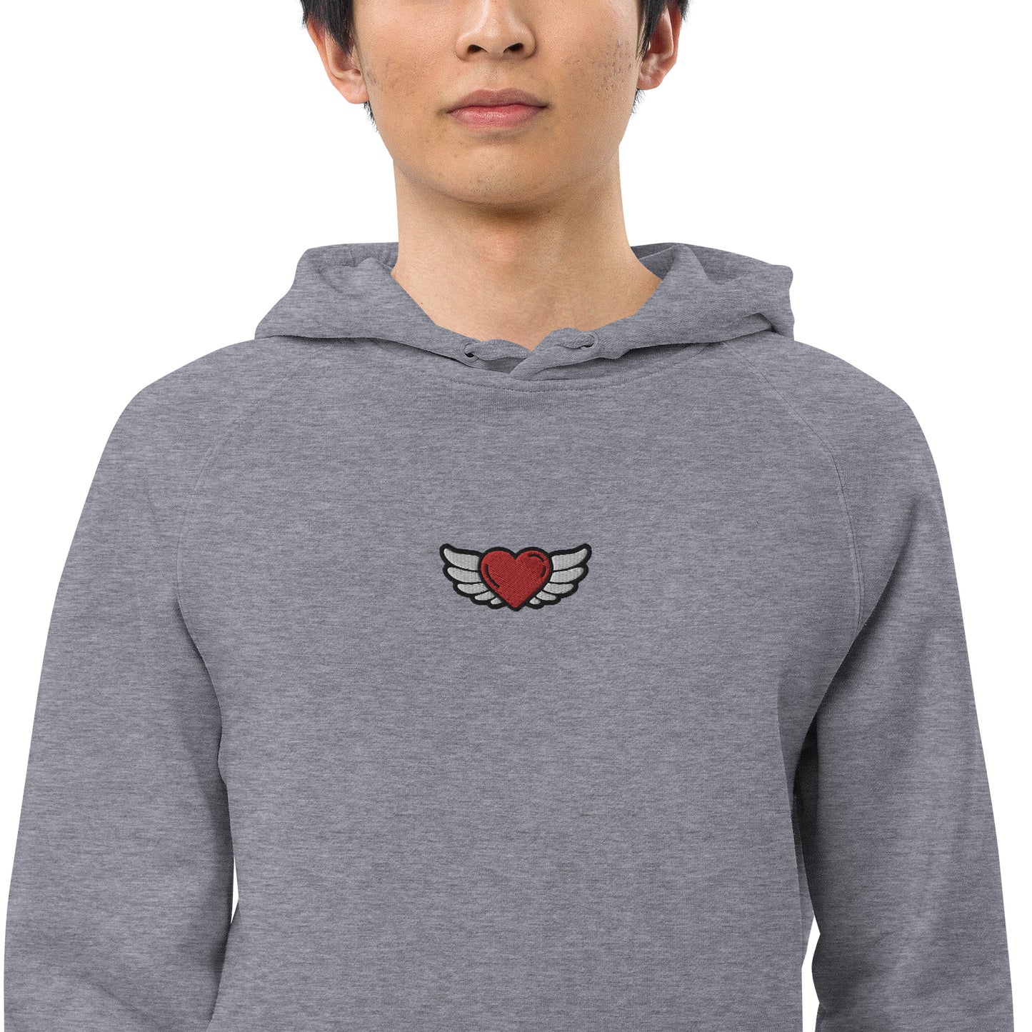 Unisex kangaroo pocket hoodie Embroidery