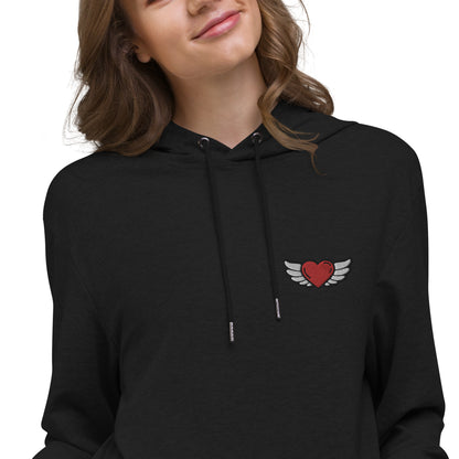 Unisex Lightweight Hoodie Embroidery