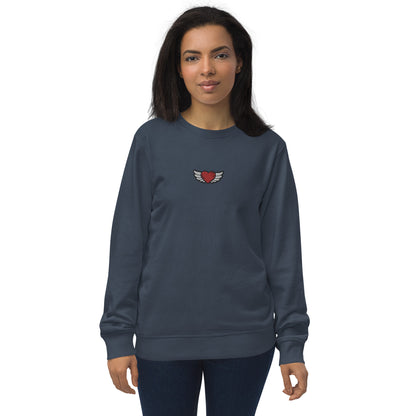 Unisex organic sweatshirt Embroidery