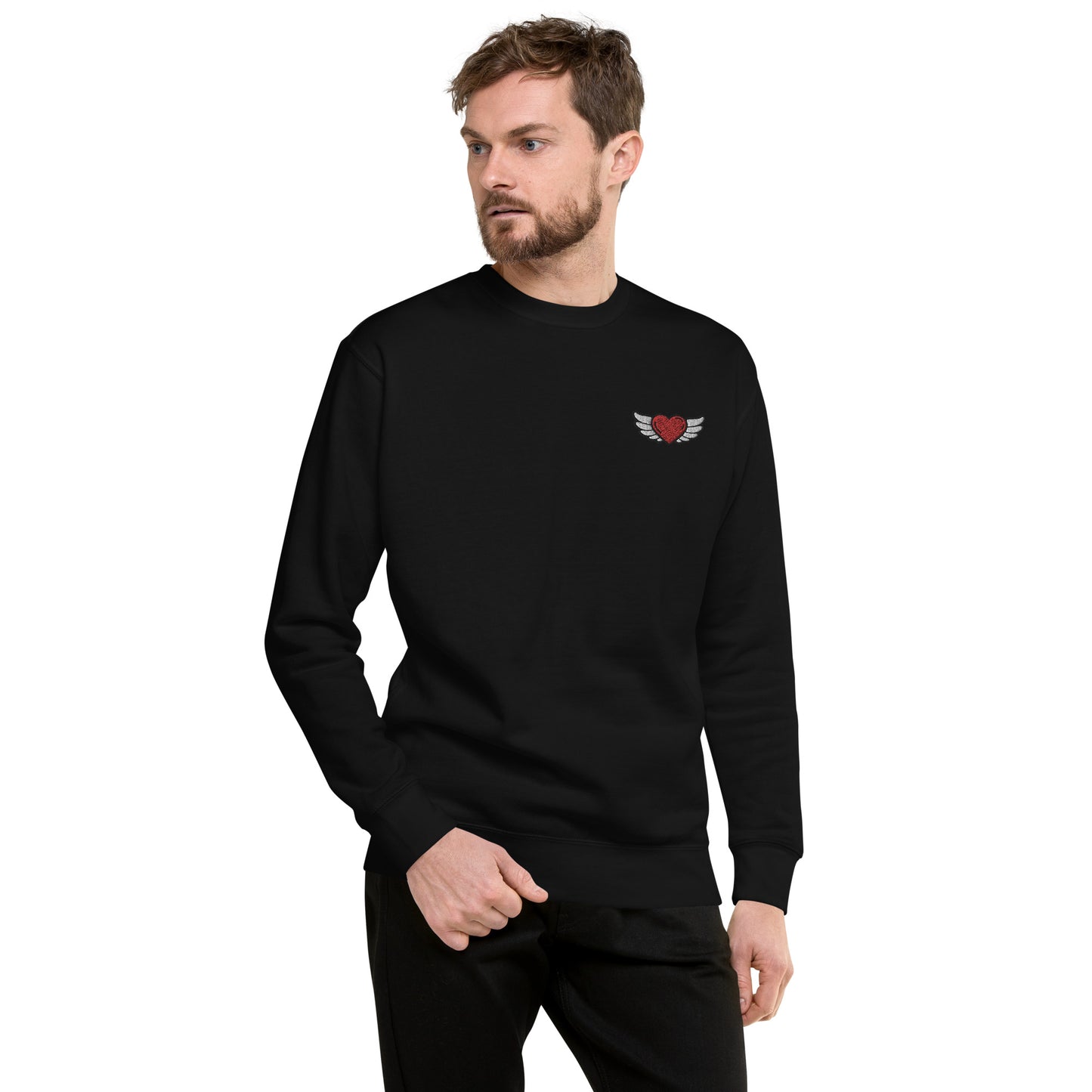 Unisex Premium Sweatshirt Embroidery