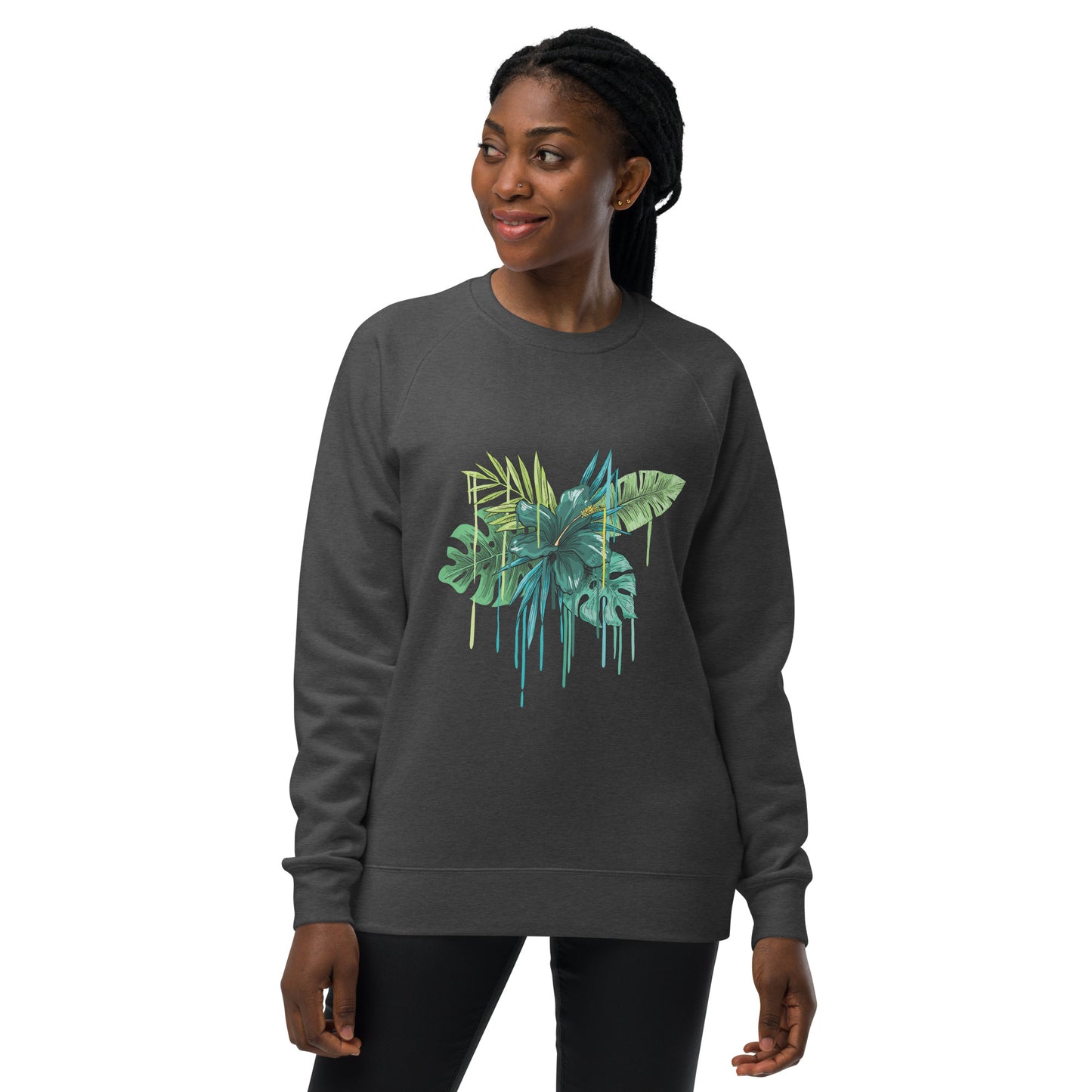 Unisex raglan sweatshirt