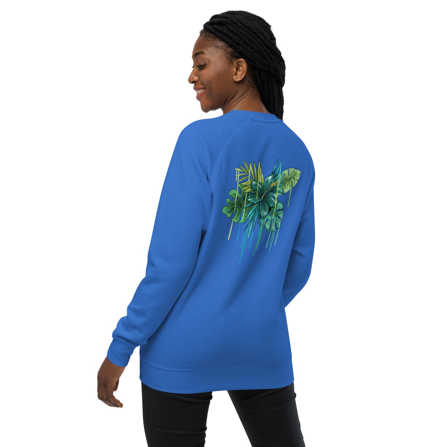 Unisex raglan sweatshirt