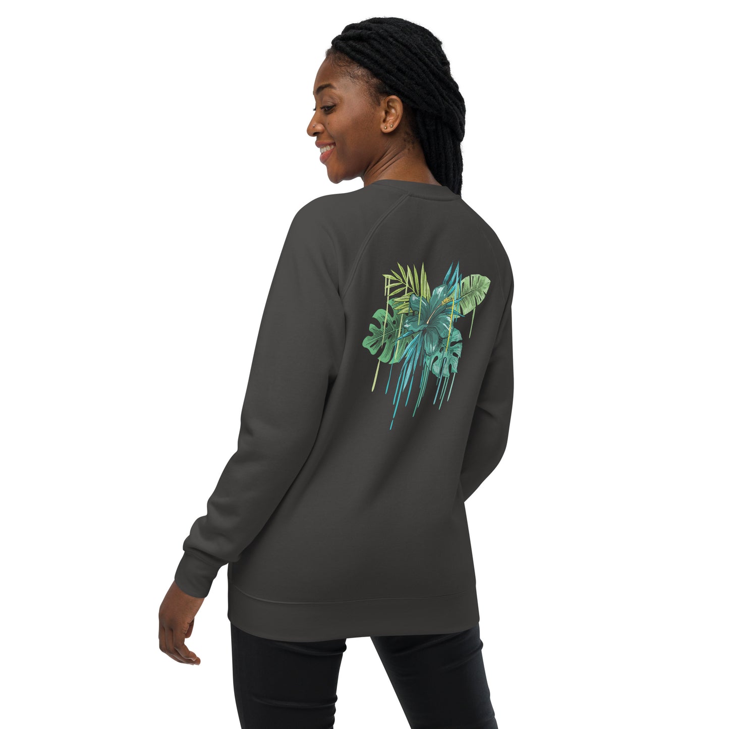 Unisex raglan sweatshirt