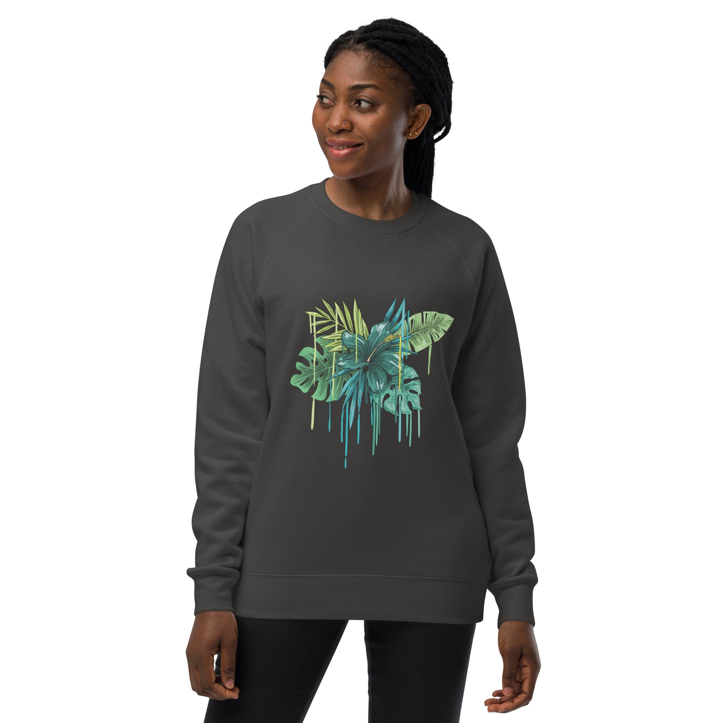 Unisex raglan sweatshirt