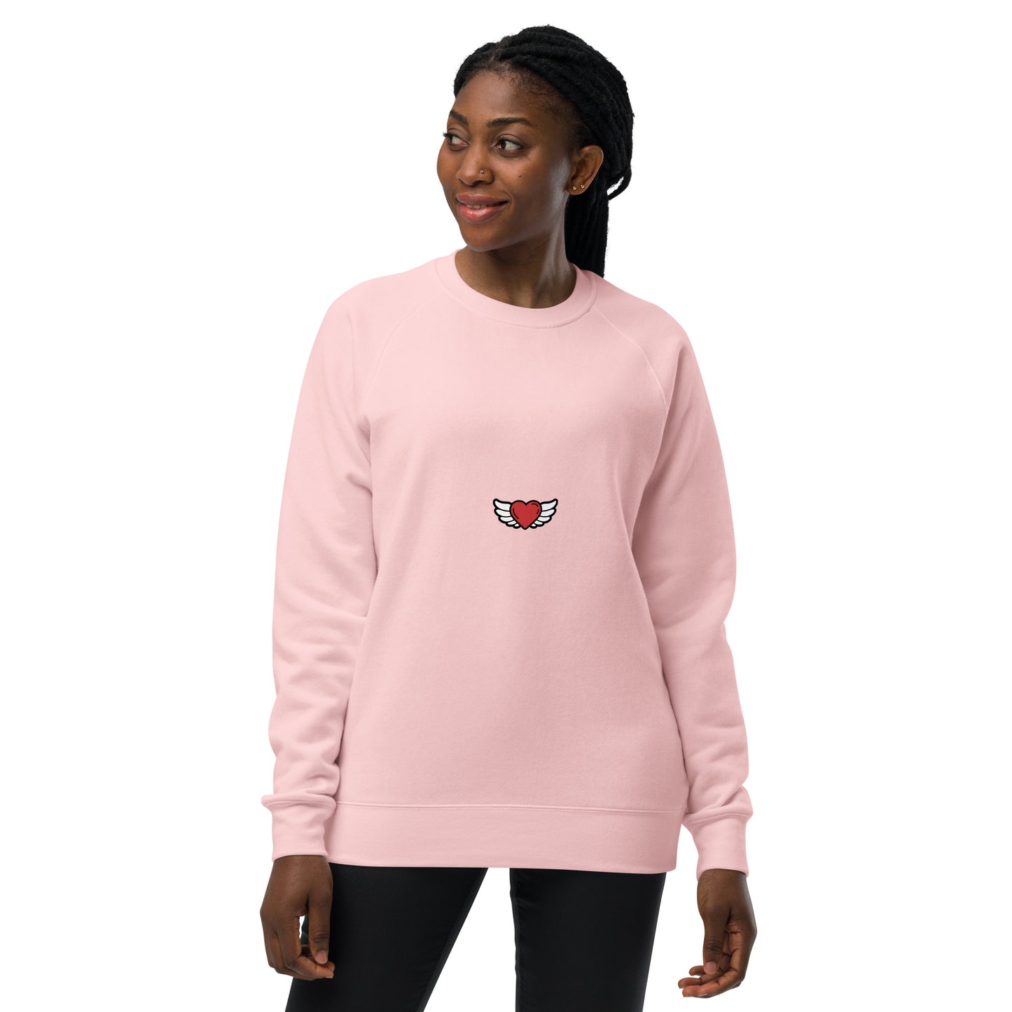 Unisex raglan sweatshirt Embroidery