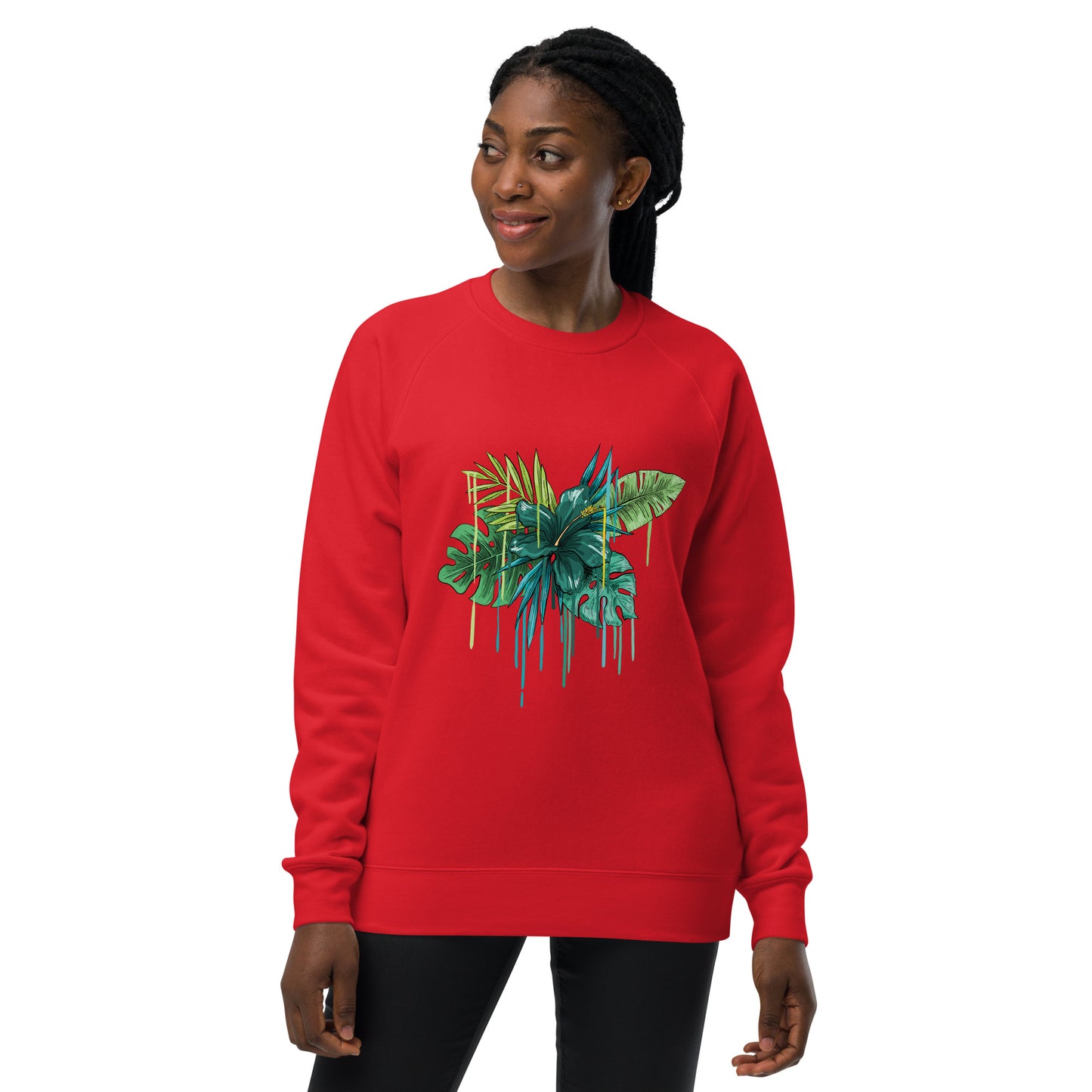 Unisex raglan sweatshirt