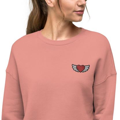 Crop Sweatshirt Embroidery