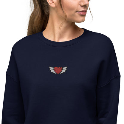 Crop Sweatshirt Embroidery