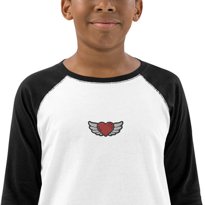 Youth baseball shirt- Embroidery Front center