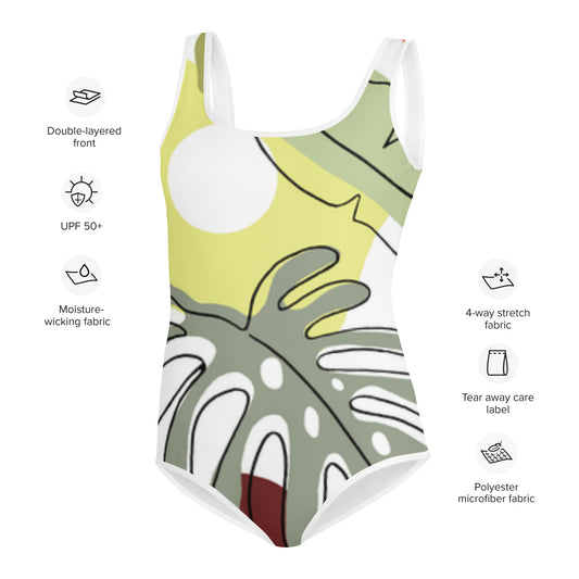 All-Over Print Youth Swimsuit