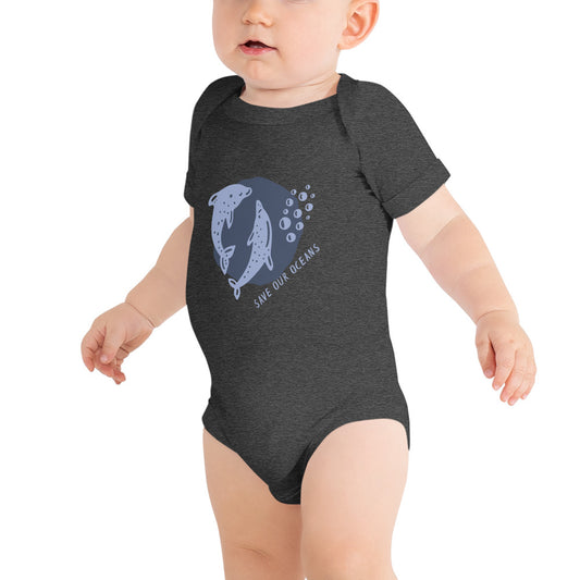 Baby short sleeve one piece