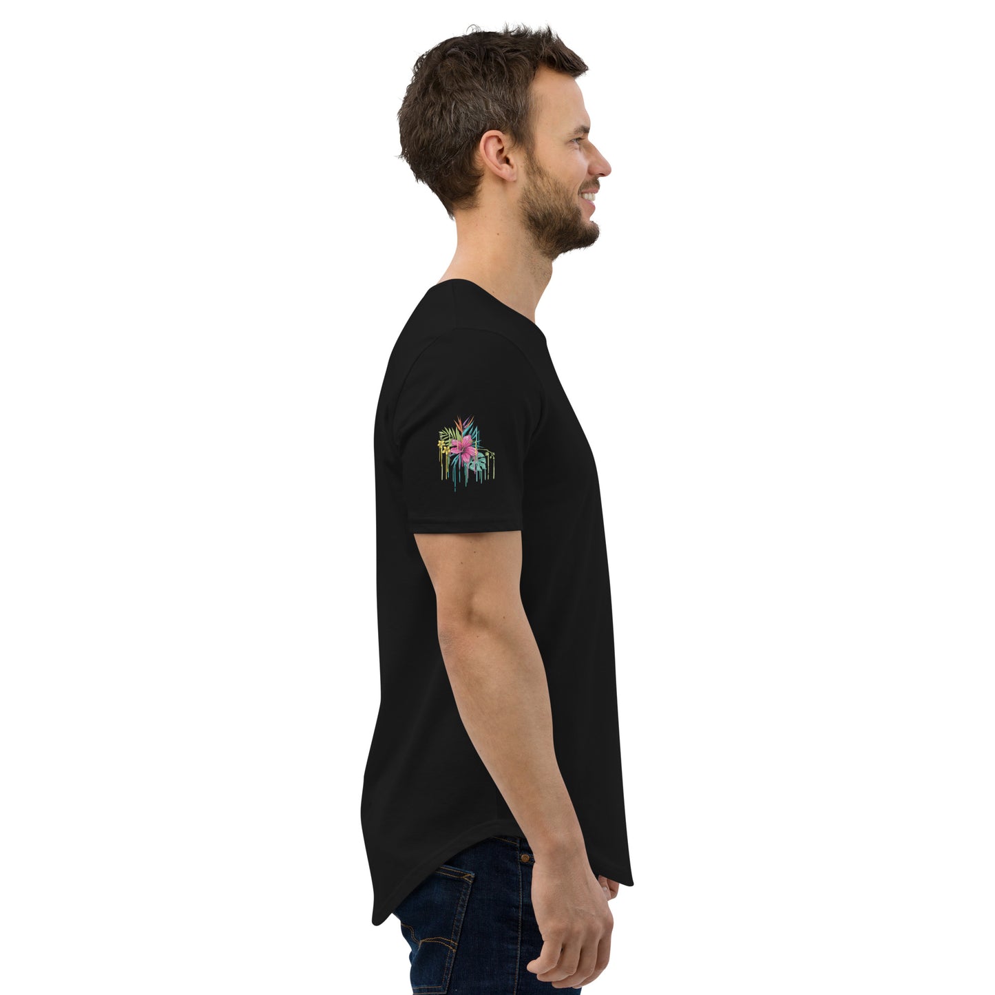 Men's Curved Hem T-Shirt