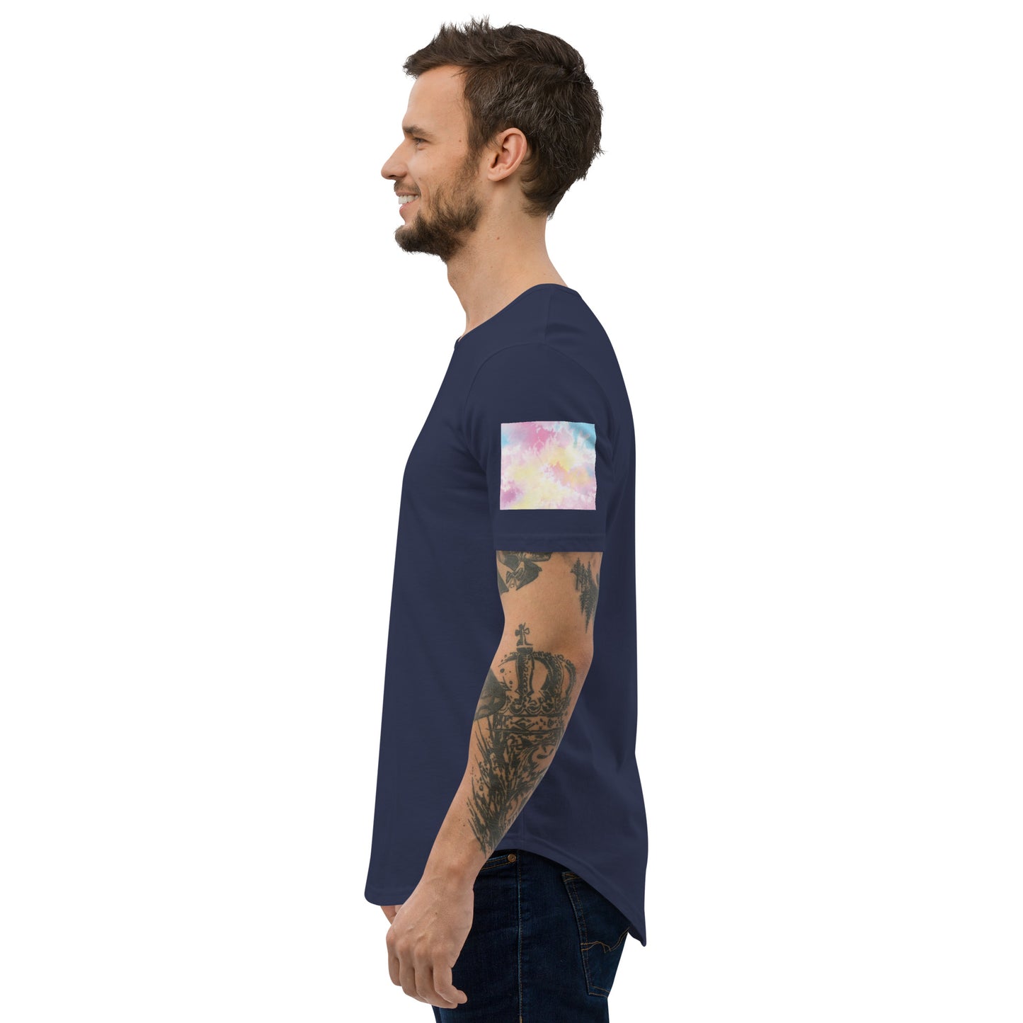 Men's Curved Hem T-Shirt