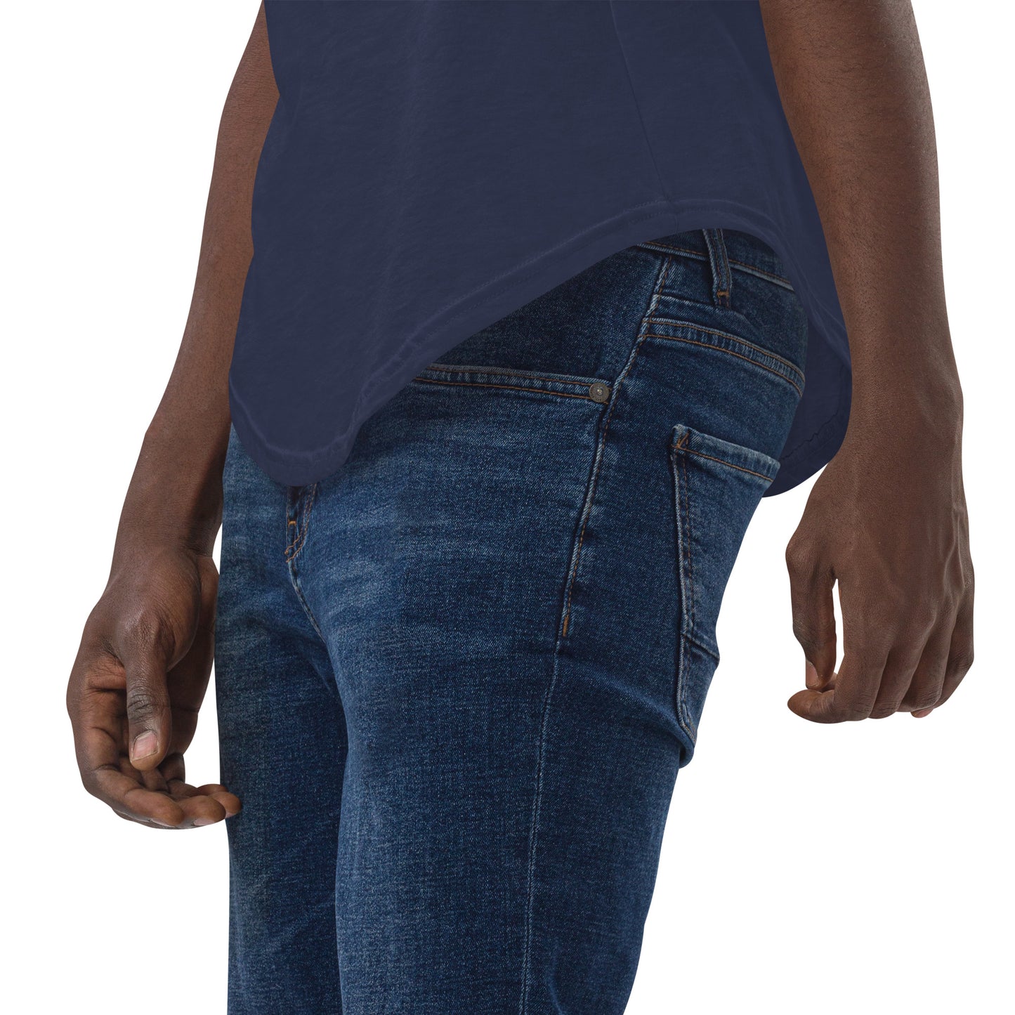 Men's Curved Hem T-Shirt